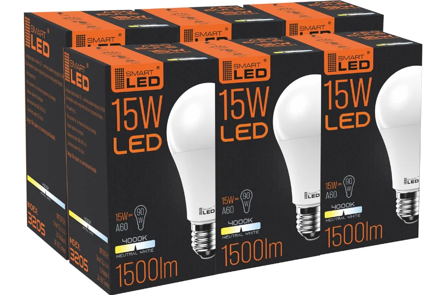 Żarówka E27 LED 15W A60